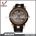 Black color rose gold with stones women wristwatch black watch